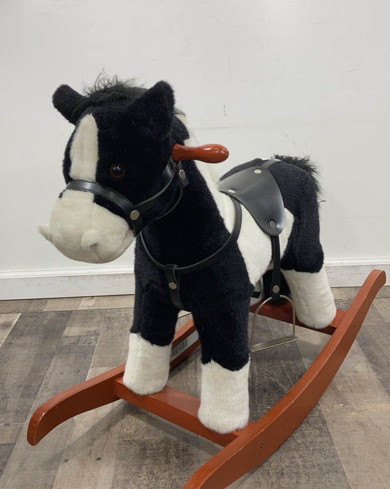 secondhand Chrisha Playful Plush Rocking Horse