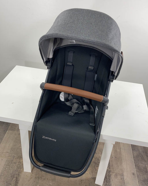 used UPPAbaby VISTA RumbleSeat V2, 2015+, 2021, Gregory (Blue Melange)