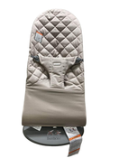 secondhand BabyBjorn Bouncer Bliss, Sand Gray Cotton Classic Quilt