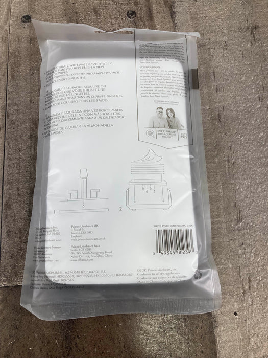 secondhand Prince Lionheart Ever-Fresh Replacement Pillows for Ultimate Wipes Warmer
