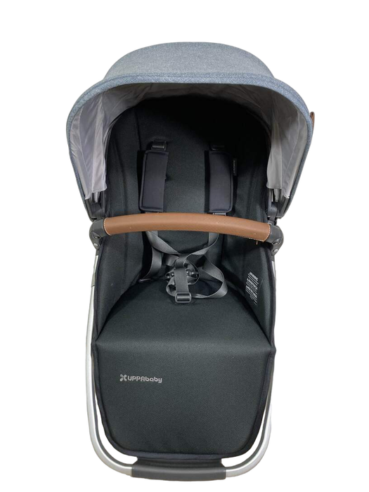 used UPPAbaby VISTA RumbleSeat V2, 2015+, 2022, Gregory (Blue Melange)