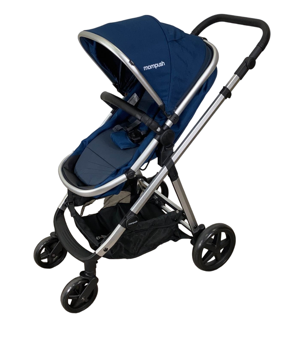 used Mompush Meteor 2 Stroller, 2022, Navy Blue