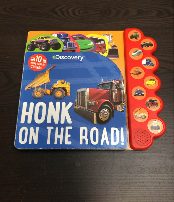 secondhand Discovery 10-Button Sound Books, Honk on the Road!