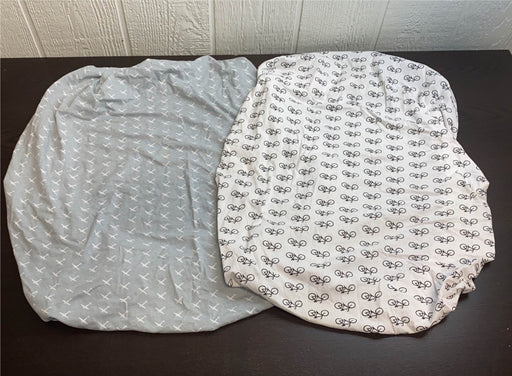 used BUNDLE Fitted Mini Crib Sheets