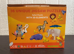 secondhand QUOKKA Safari Puzzle