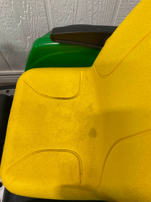 secondhand Peg Perego John Deere Ground Force Tractor with Trailer