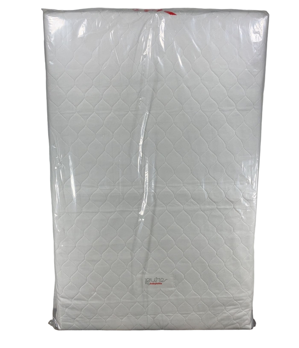 Shop Babyletto Pure Core Mini Crib Mattress With Hybrid Waterproof Cover, White at GoodBuy Gear