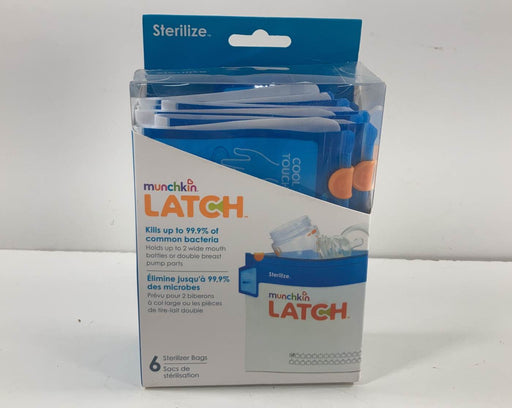 used Munchkin Latch Sterilize Bags 6 Pack