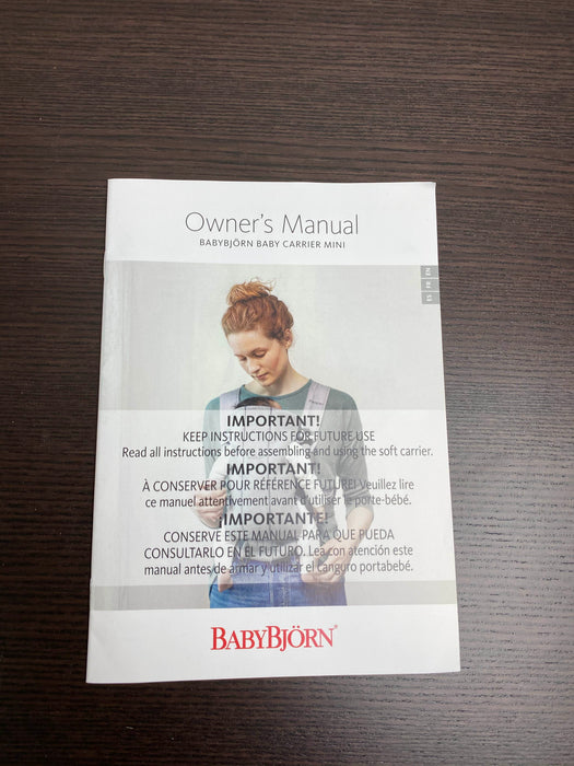 Shop BabyBjorn Baby Carrier Mini at GoodBuy Gear