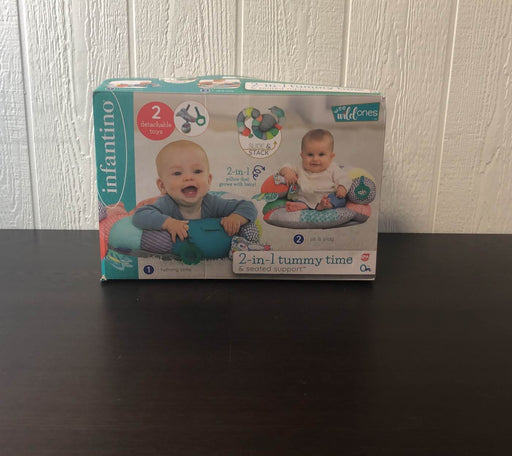 used Infantino 2-in-1 Tummy Time & Seated Support