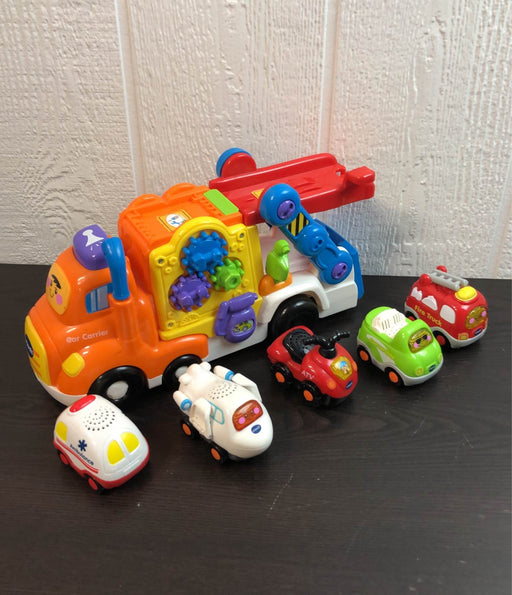 used VTech Go! Go! Smart Wheels Deluxe Car Carrier