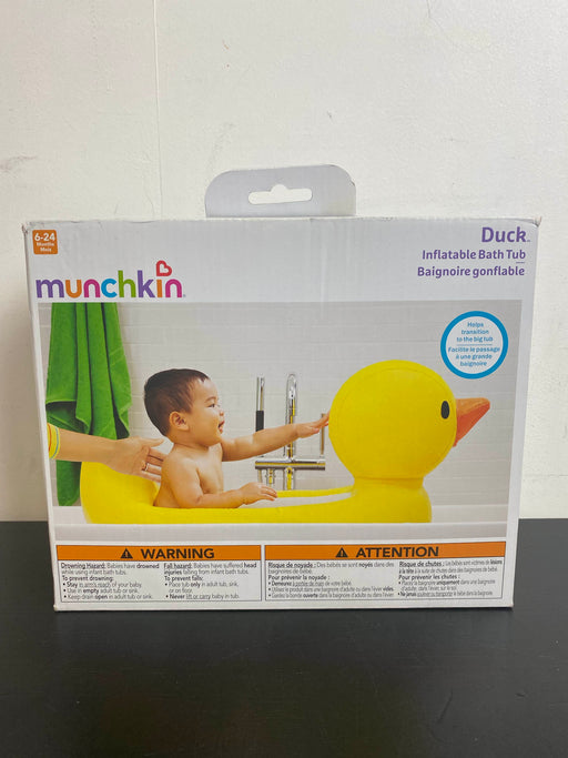 used Munchkin Inflatable Duck Tub