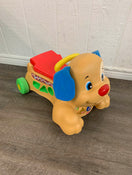 used Fisher Price Laugh And Learn Stride-To-Ride Puppy