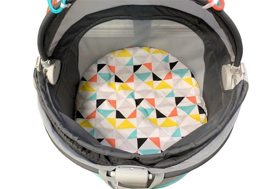 secondhand Fisher Price On-the-Go Baby Dome, Charcoal