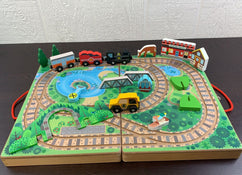 used Melissa & Doug Take-Along Railroad