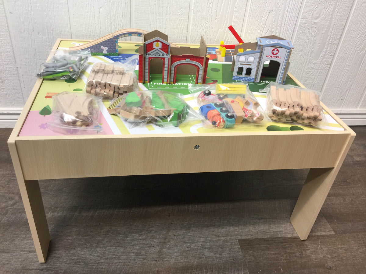 Teamson Kids Play Lab Toys Country Train And Table Set — GoodBuy Gear