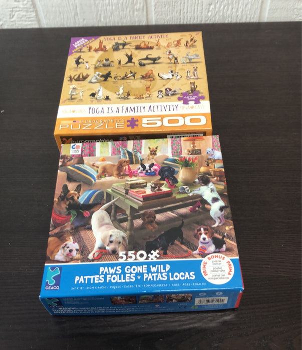 secondhand BUNDLE Jigsaw Puzzles