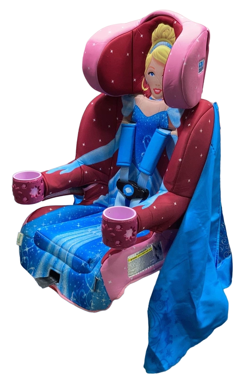 used KidsEmbrace 2-in-1 Combination Harness Booster Car Seat, Cinderella Pink, 2023