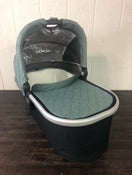 secondhand UPPAbaby Bassinet, Emmett (Green Melange), 2018