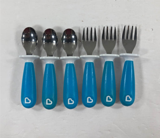 used Munchkin 6 Count Raise Toddler Forks and Spoons