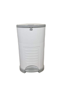 used Diaper Dekor Classic Diaper Pail, White