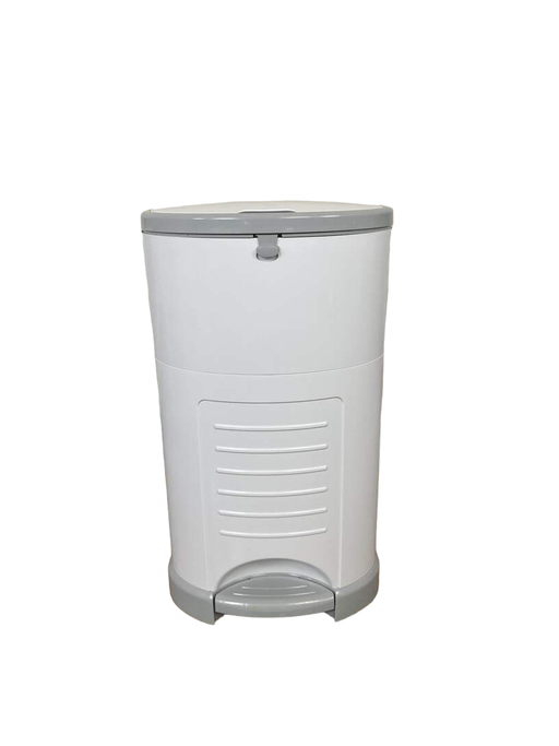 used Diaper Dekor Classic Diaper Pail, White