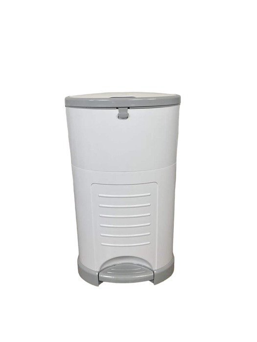 used Diaper Dekor Classic Diaper Pail, White