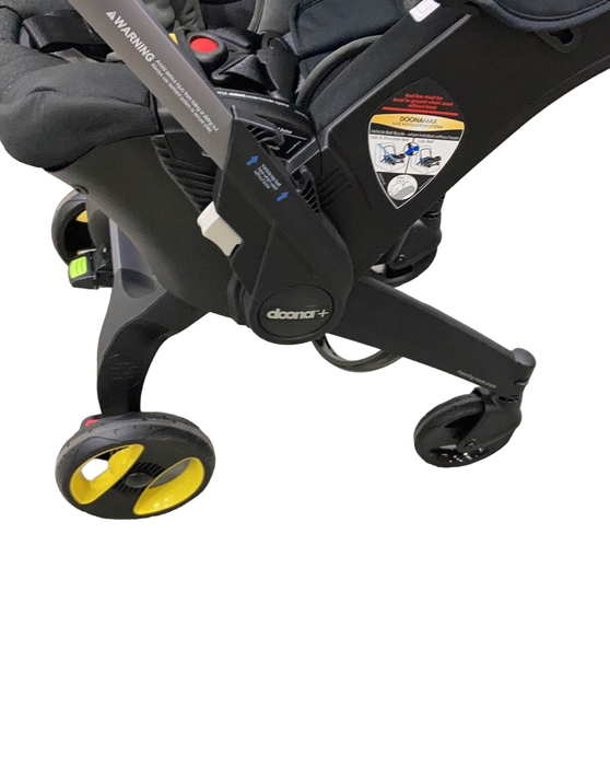 used Doona Infant Car Seat & Stroller Combo, 2022, Nitro Black