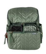 used Skip Hop Forma Backpack Diaper Bag, Dark Sage