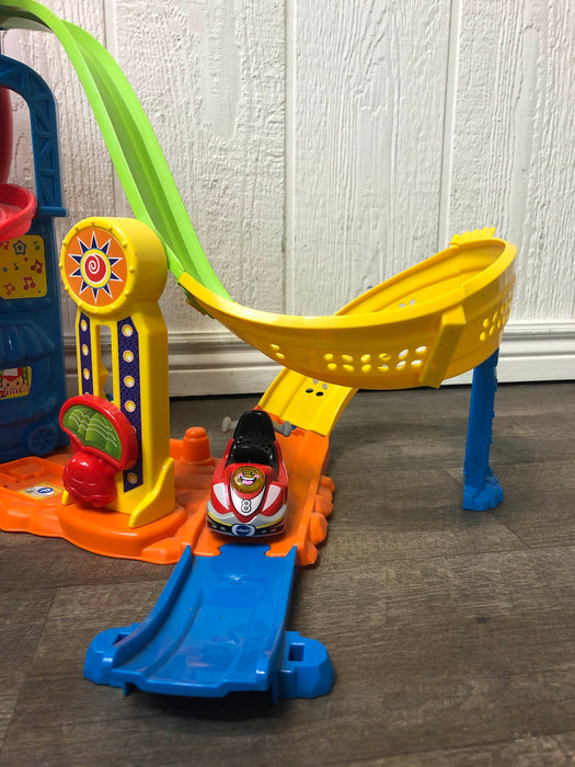 secondhand VTech Go! Go! Smart Wheels Race & Play Adventure Park