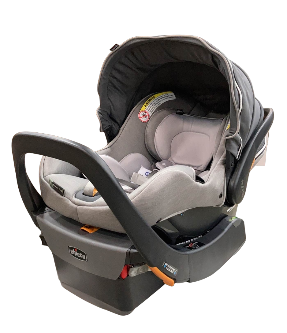 Chicco Keyfit 35 ClearTex Infant Car Seat, 2023, Ash