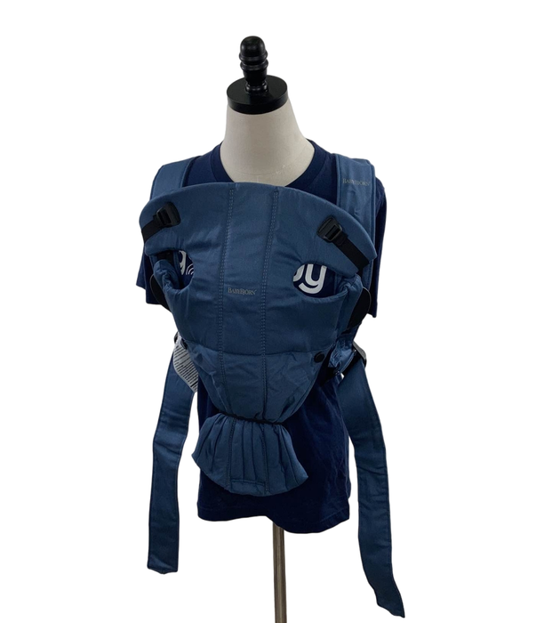 Shop BabyBjorn Baby Carrier Mini, Vintage Indigo Woven at GoodBuy Gear