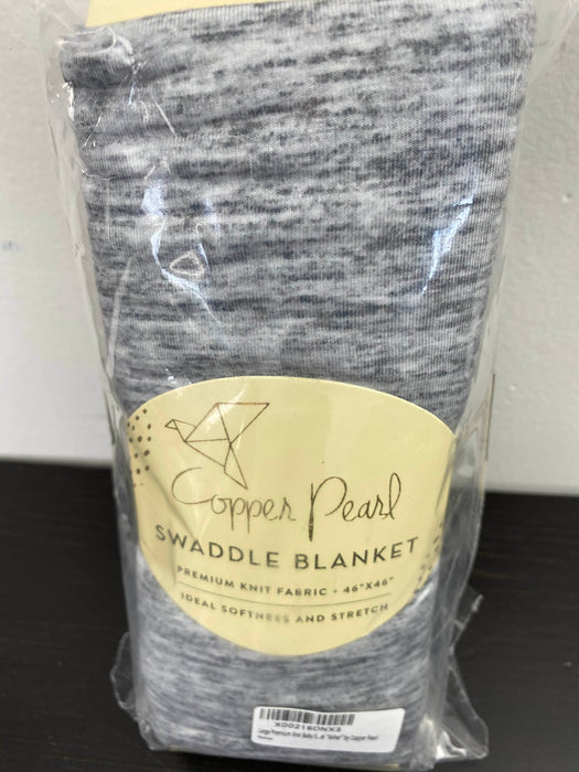 used Copper Pearl Knit Swaddle Blanket