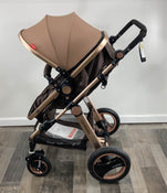 secondhand Cynebaby Convertible Travel Stroller, Lycra Gold