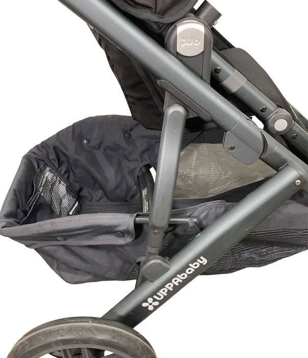 secondhand UPPAbaby VISTA Stroller, Jake (Black), 2015