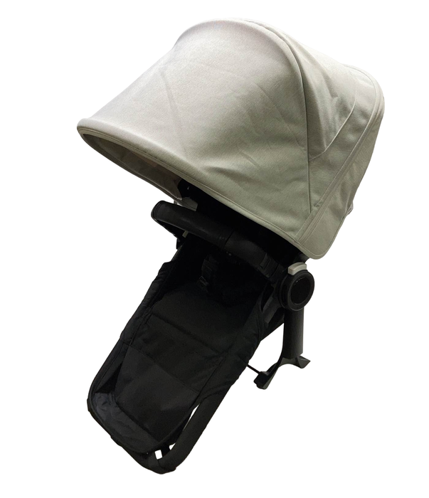 used Bugaboo Donkey 5 Duo Extension Set, 2021, Black, Misty White