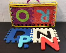 used B. toys Alphabet Foam Tiles