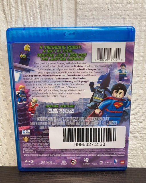 secondhand LEGO DC:Cosmic Clash Blu-ray