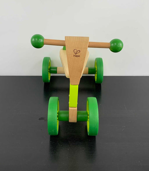 used Hape Scoot Around Ride On Wood Bike