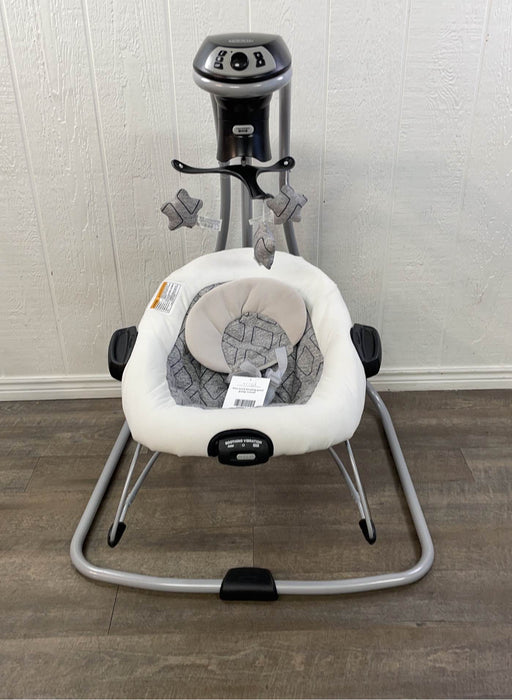 used Graco Cozy Duet Swing And Rocker