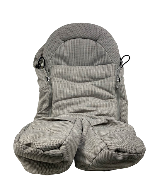 used Stokke Xplory X Foot Muff, Modern Grey