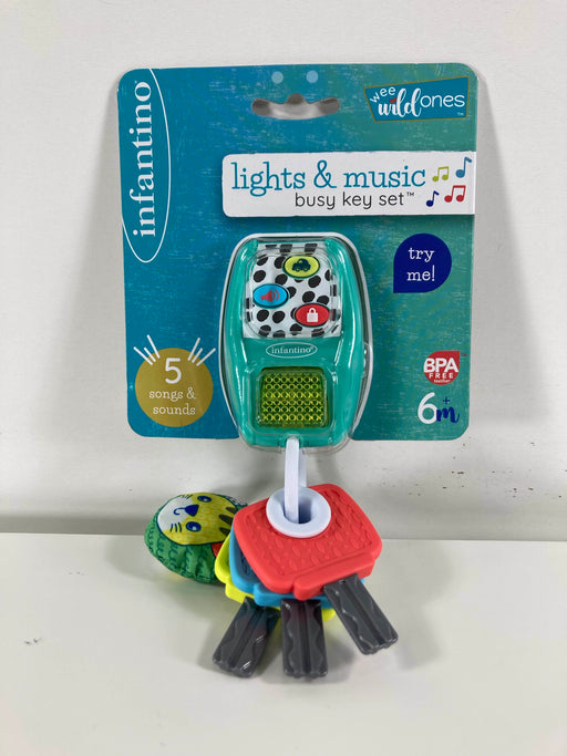 used Infantino Lights & Music Busy Key Set