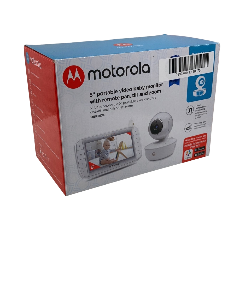 Motorola 5” Portable Video Baby Monitor MBP36XL