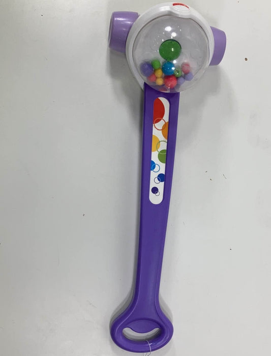 secondhand Fisher Price Corn Popper Push Toy, Purple