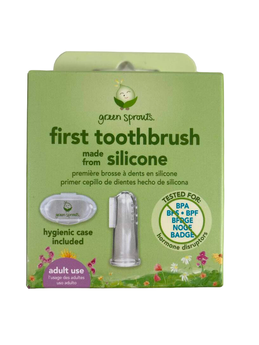 used Green Sprouts Silicone Finger Toothbrush