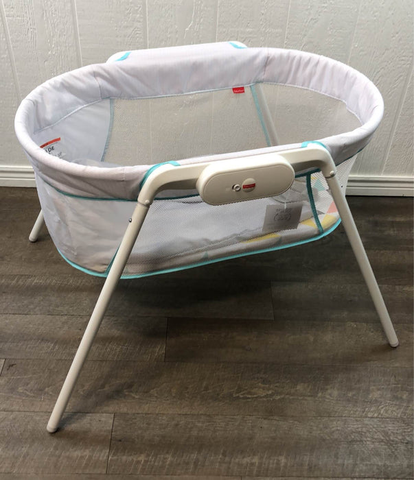 used Fisher Price Stow N’ Go Bassinet