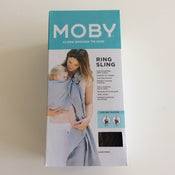 used Moby Wrap Ring Sling, Silver streak