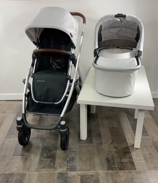 used UPPAbaby VISTA V2 Stroller, 2021, Bryce (White Marl)