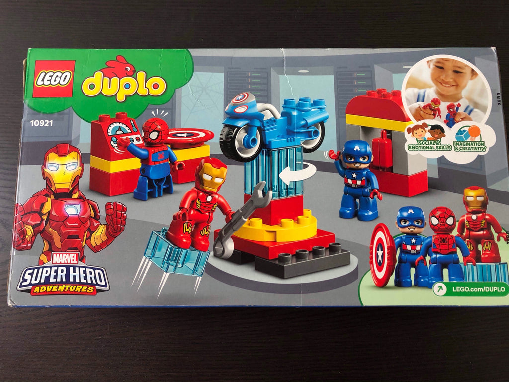 Heroes Lab Duplo Lego Marvel Lego Duplo Super Heroes Lab Marvel
