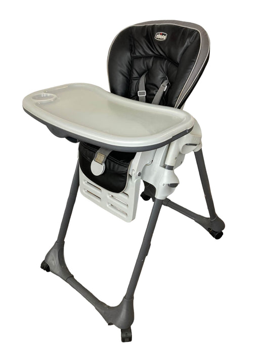 used Chicco Polly Highchair, Black